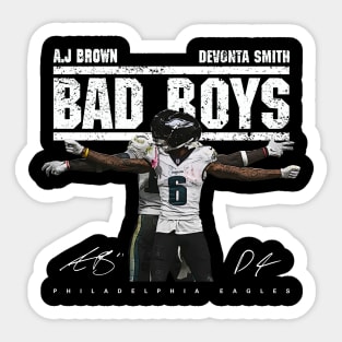 AJ Brown x Devonta Smith Bad Boys Celebration Sticker